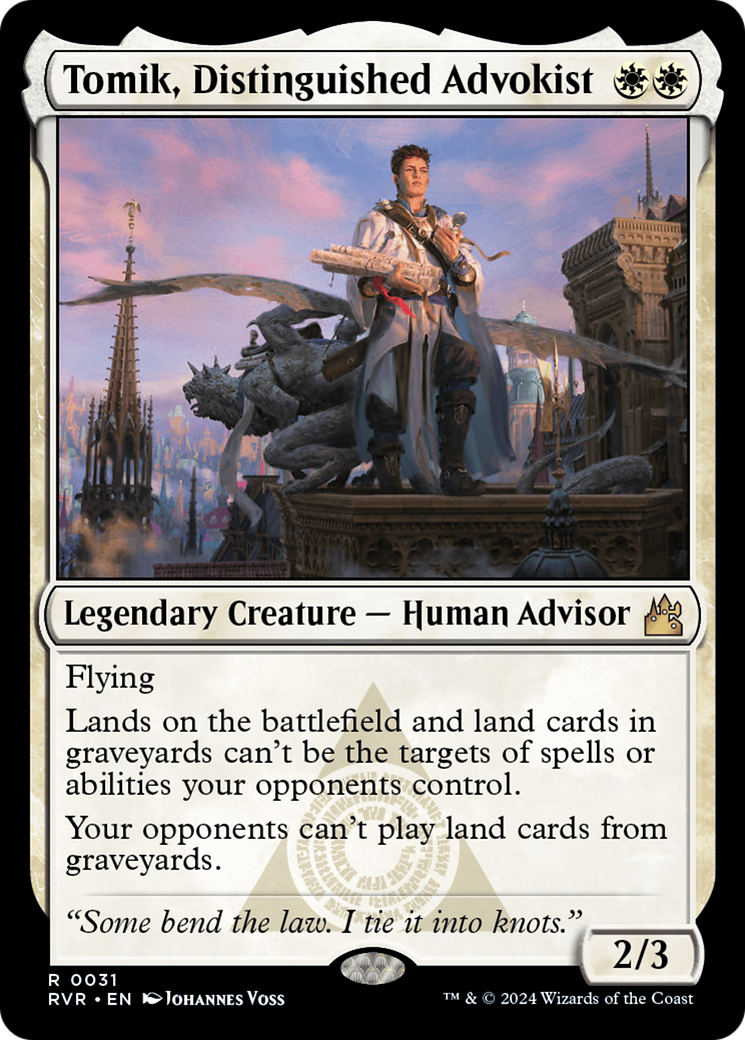 Tomik, Distinguished Advokist [Ravnica Remastered] | Webway Games