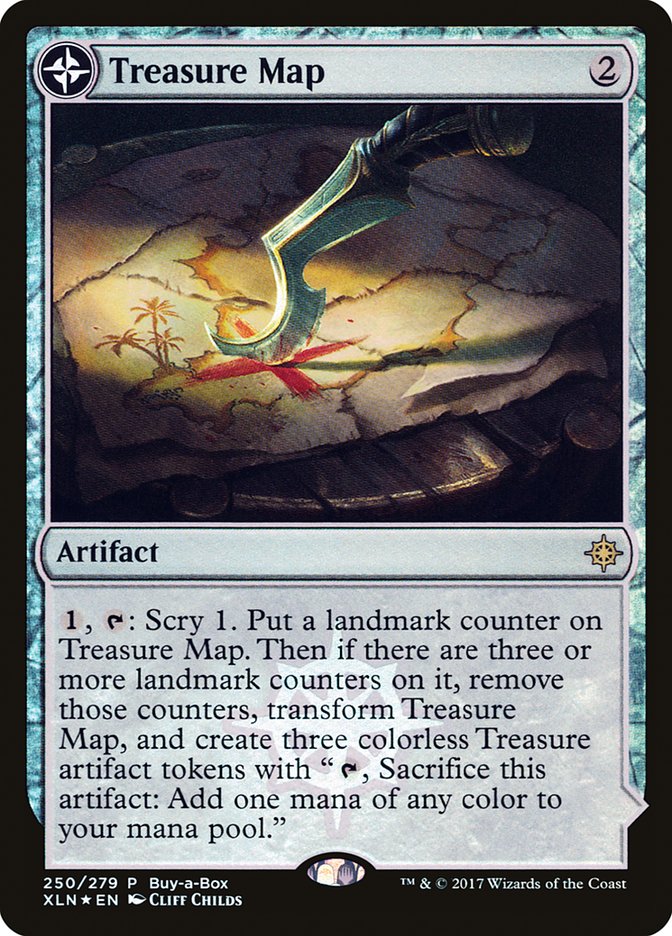 Treasure Map // Treasure Cove (Buy-A-Box) [Ixalan Treasure Chest] | Webway Games