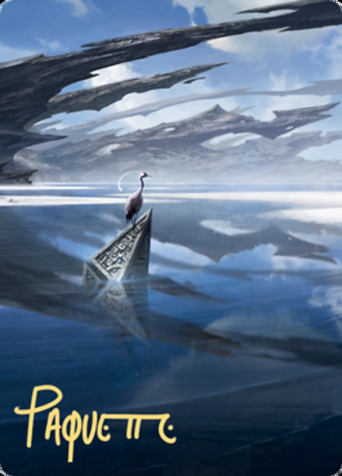 Seachrome Coast Art Card (Gold-Stamped Signature) [Zendikar Rising Art Series] | Webway Games
