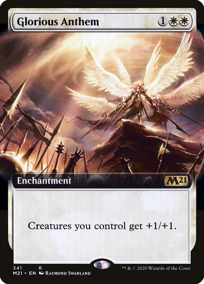 Glorious Anthem (Extended Art) [Core Set 2021] | Webway Games