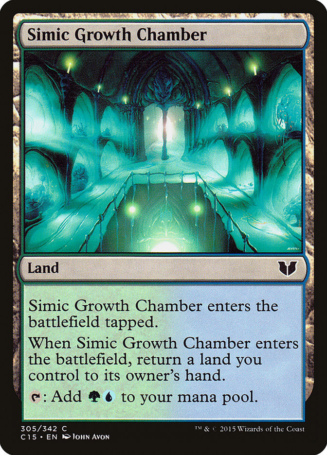 Simic Growth Chamber [Commander 2015] | Webway Games