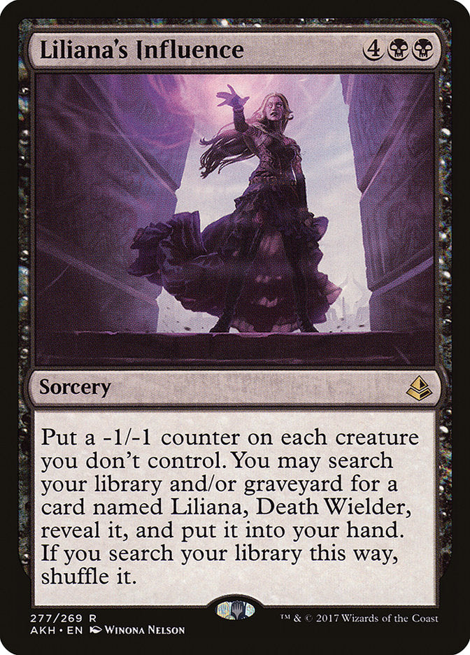 Liliana's Influence [Amonkhet] | Webway Games