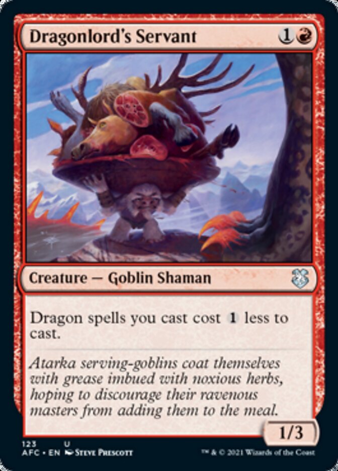 Dragonlord's Servant [Dungeons & Dragons: Adventures in the Forgotten Realms Commander] | Webway Games