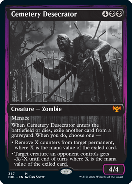 Cemetery Desecrator [Innistrad: Double Feature] | Webway Games