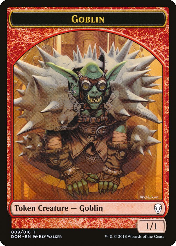 Goblin Token [Dominaria Tokens] | Webway Games