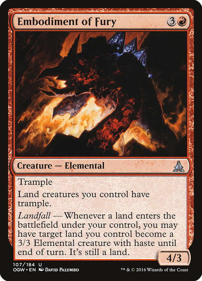 Embodiment of Fury [Oath of the Gatewatch] | Webway Games