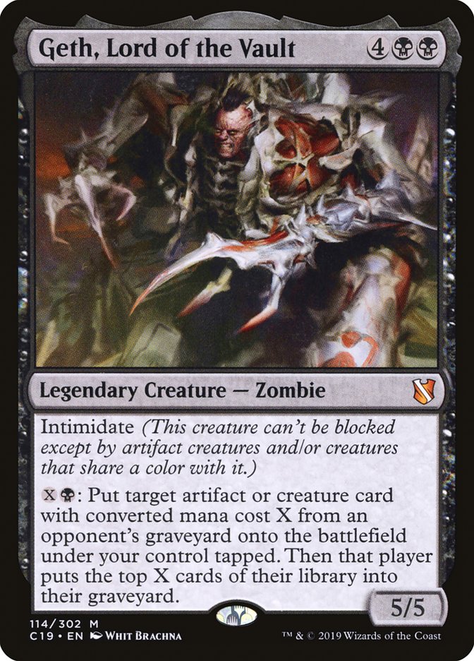 Geth, Lord of the Vault [Commander 2019] | Webway Games