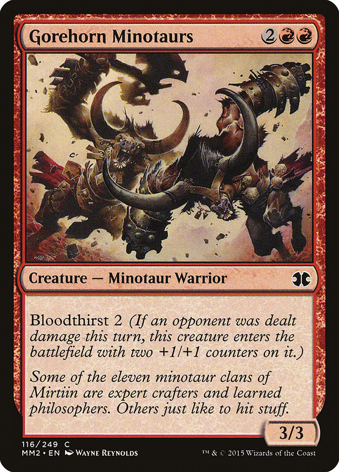 Gorehorn Minotaurs [Modern Masters 2015] | Webway Games