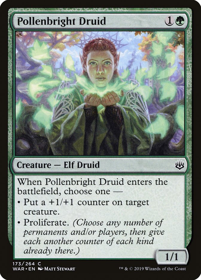 Pollenbright Druid [War of the Spark] | Webway Games