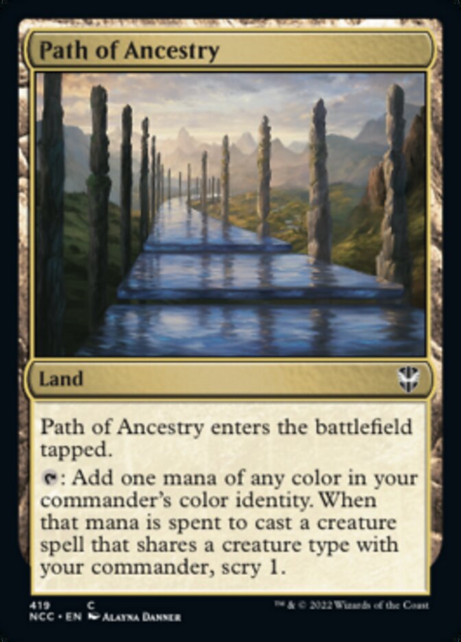 Path of Ancestry [Streets of New Capenna Commander] | Webway Games