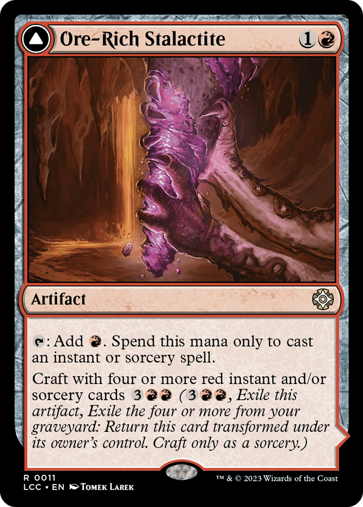 Ore-Rich Stalactite (Extended Art) [The Lost Caverns of Ixalan Commander] | Webway Games