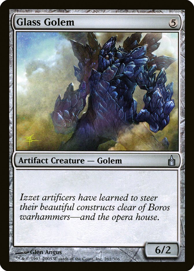 Glass Golem [Ravnica: City of Guilds] | Webway Games