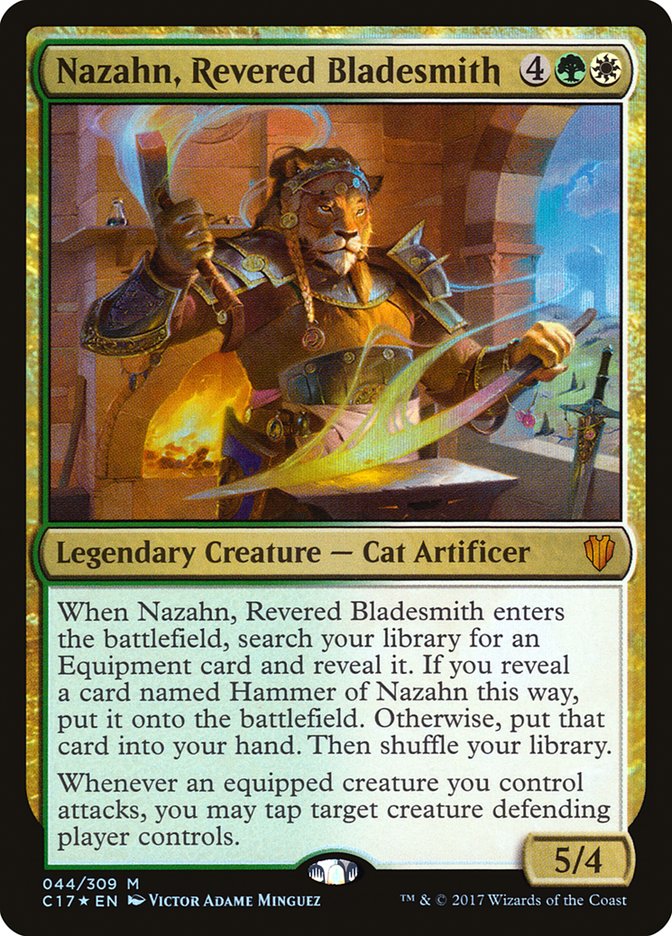 Nazahn, Revered Bladesmith [Commander 2017] | Webway Games