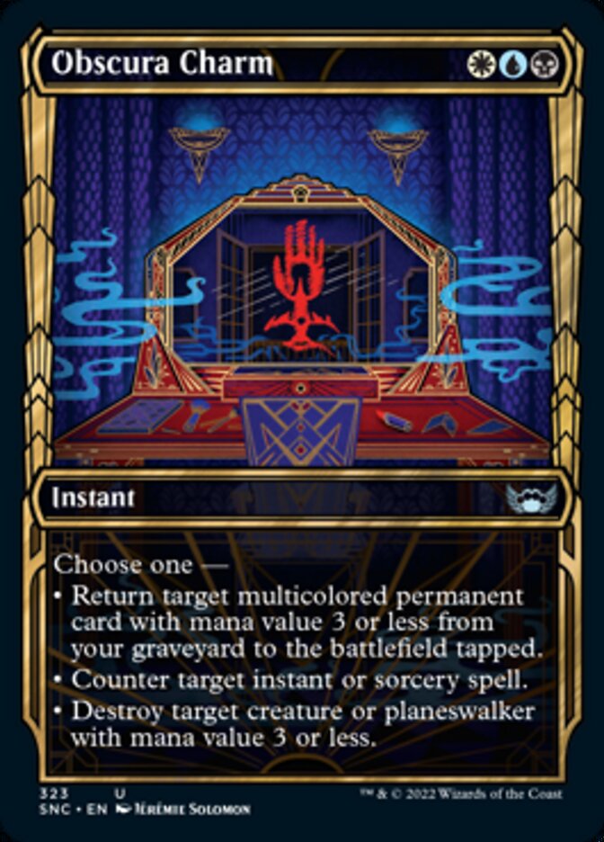 Obscura Charm (Showcase Golden Age) [Streets of New Capenna] | Webway Games