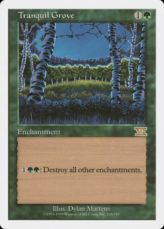 Tranquil Grove [Classic Sixth Edition] | Webway Games