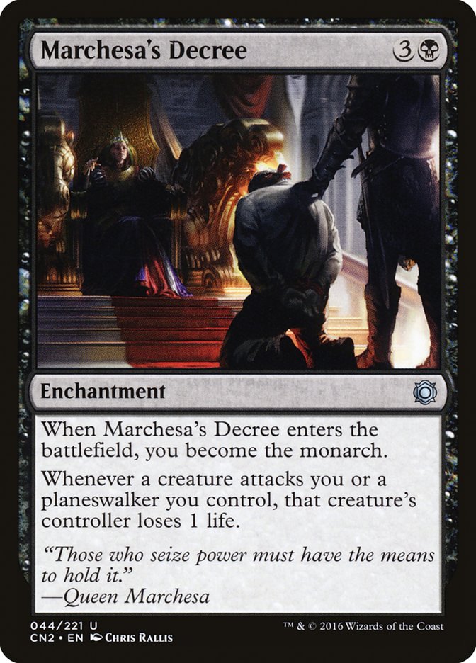 Marchesa's Decree [Conspiracy: Take the Crown] | Webway Games