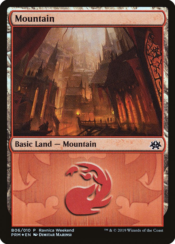 Mountain (B06) [Ravnica Allegiance Guild Kit] | Webway Games