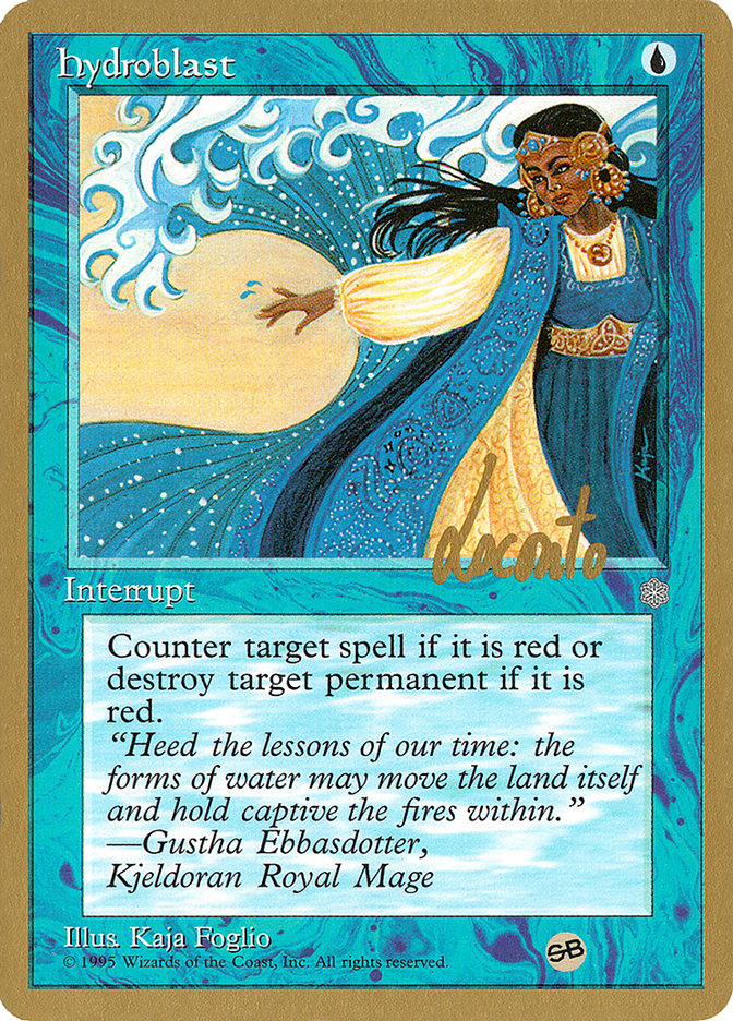 Hydroblast (Michael Loconto) (SB) [Pro Tour Collector Set] | Webway Games
