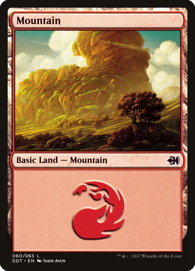 Mountain (#60) [Duel Decks: Merfolk vs. Goblins] | Webway Games