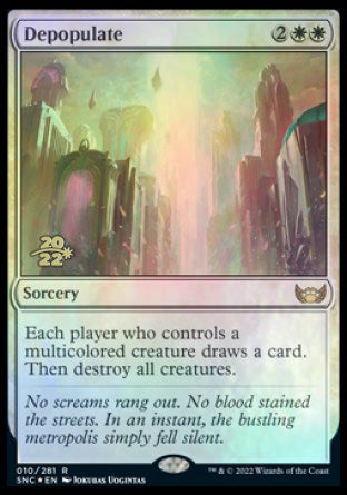 Depopulate [Streets of New Capenna Prerelease Promos] | Webway Games