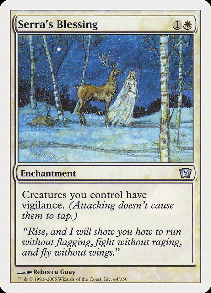 Serra's Blessing [Ninth Edition] | Webway Games