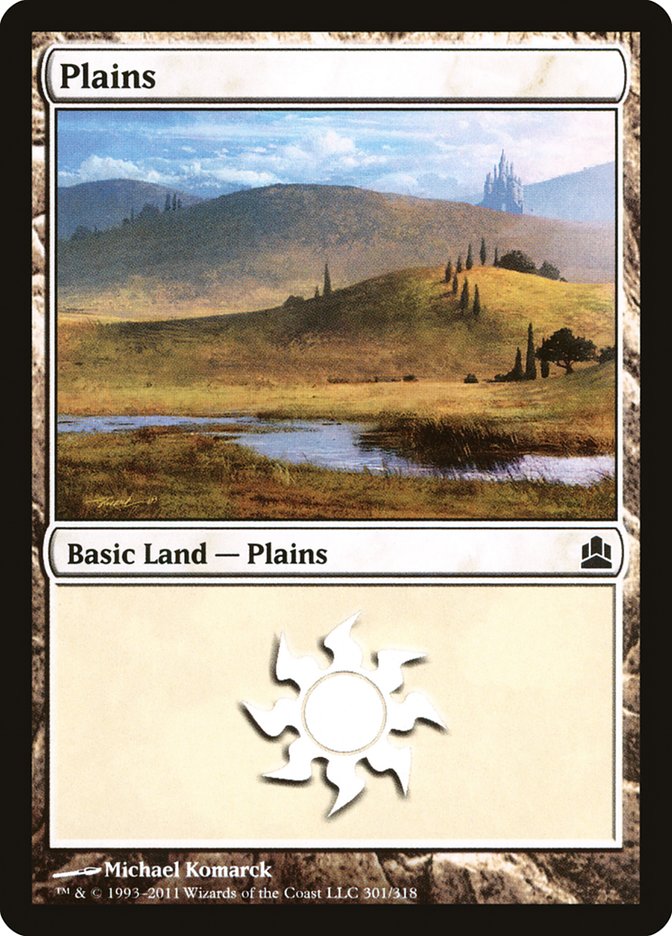 Plains (#301) [Commander 2011] | Webway Games