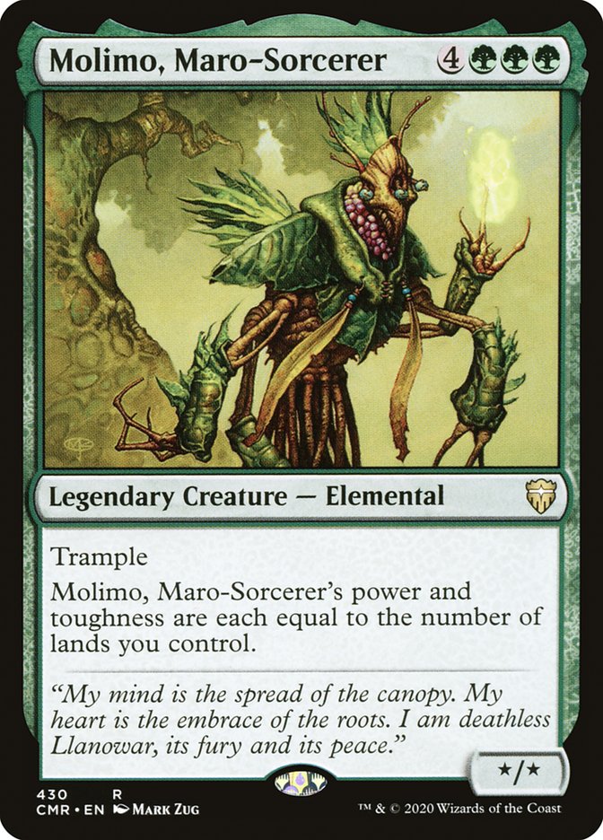 Molimo, Maro-Sorcerer [Commander Legends] | Webway Games