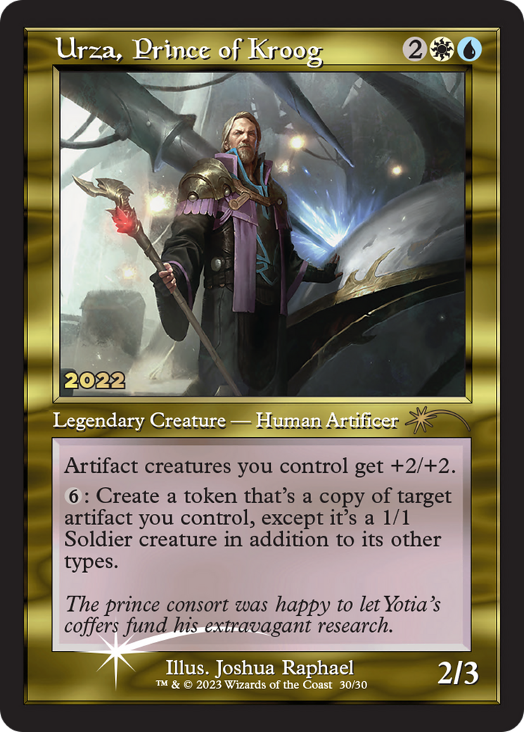Urza, Prince of Kroog [30th Anniversary Promos] | Webway Games