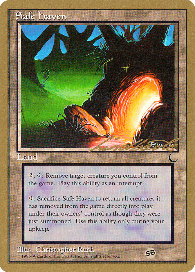 Safe Haven (Leon Lindback) (SB) [Pro Tour Collector Set] | Webway Games