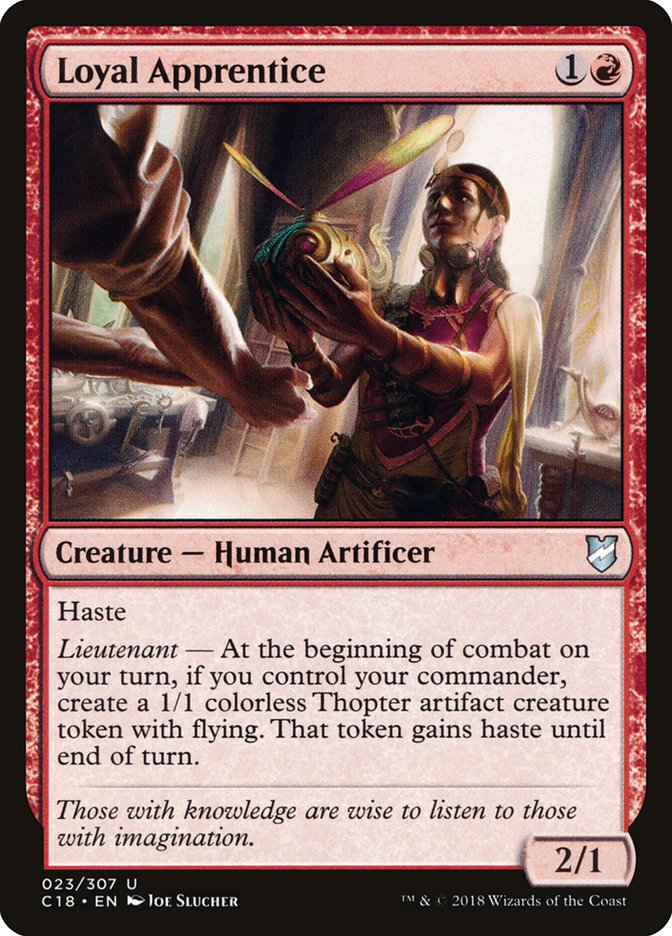 Loyal Apprentice [Commander 2018] | Webway Games
