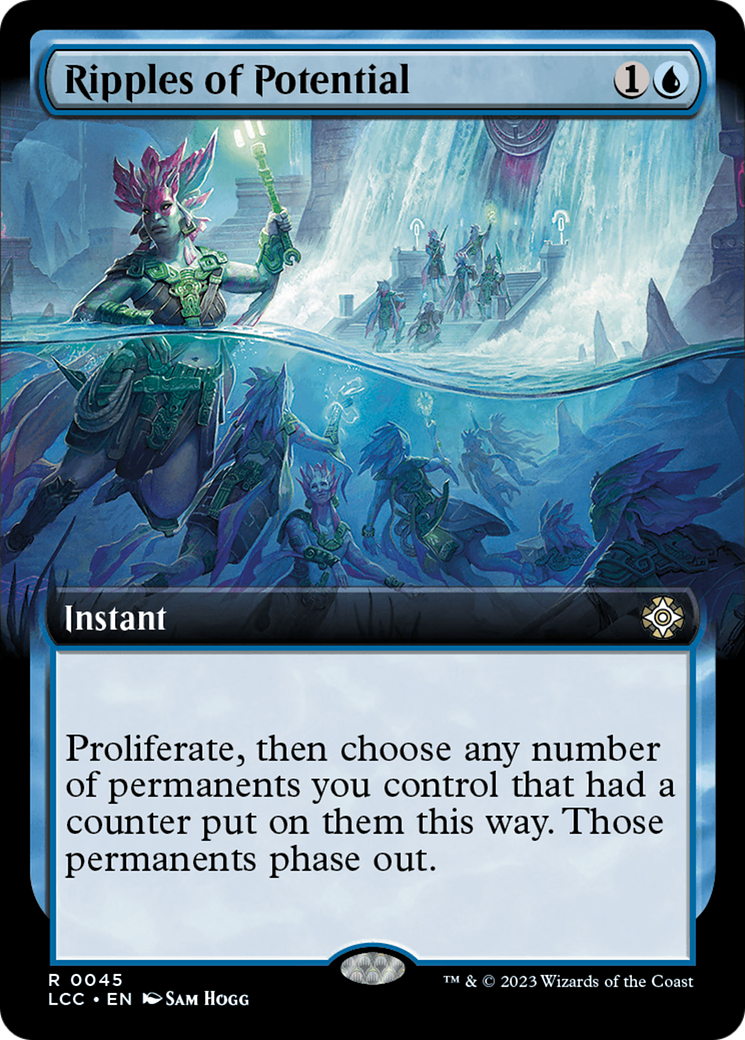 Ripples of Potential (Extended Art) [The Lost Caverns of Ixalan Commander] | Webway Games