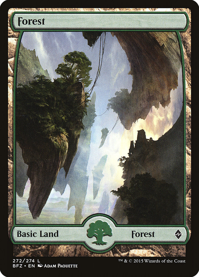 Forest (#272) [Battle for Zendikar] | Webway Games