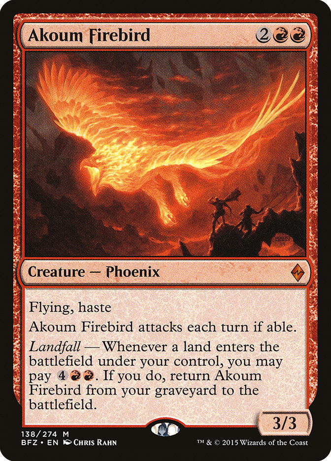 Akoum Firebird [Battle for Zendikar] | Webway Games