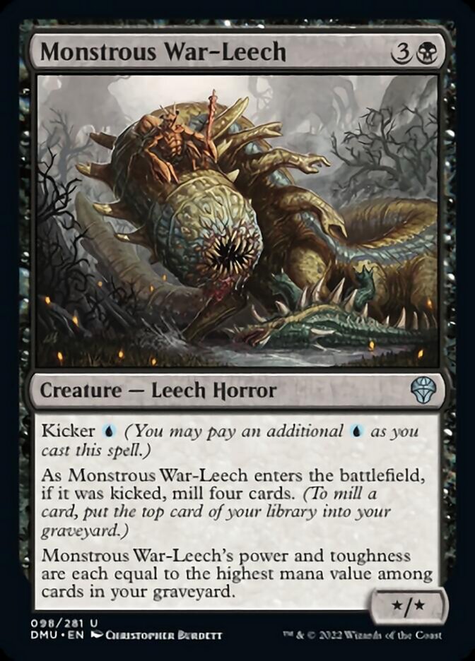 Monstrous War-Leech [Dominaria United] | Webway Games