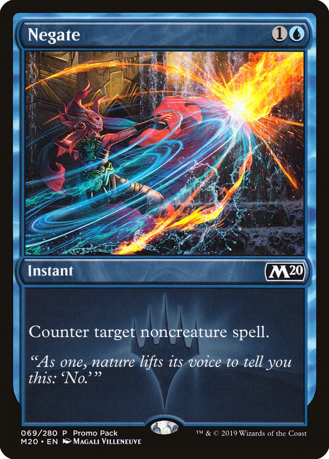Negate (Promo Pack) [Core Set 2020 Promos] | Webway Games