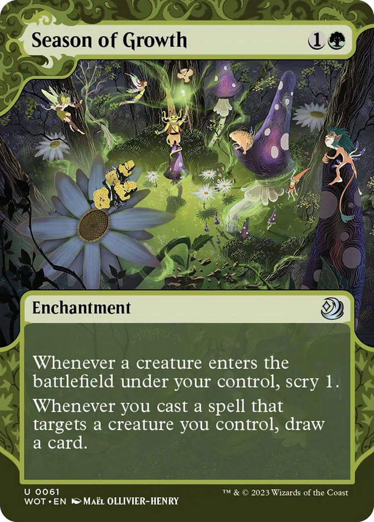 Season of Growth [Wilds of Eldraine: Enchanting Tales] | Webway Games