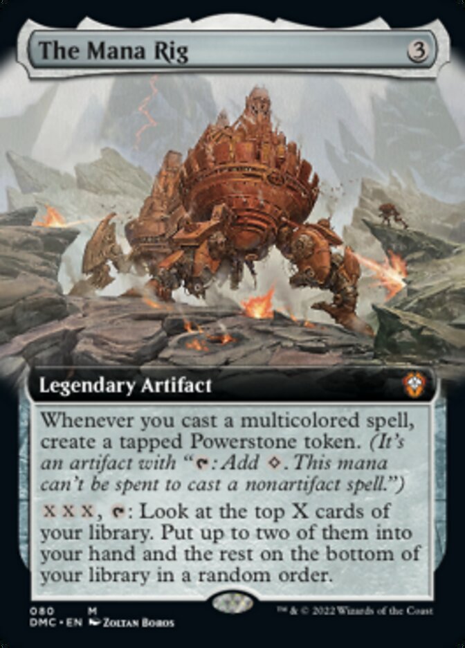 The Mana Rig (Extended Art) [Dominaria United Commander] | Webway Games