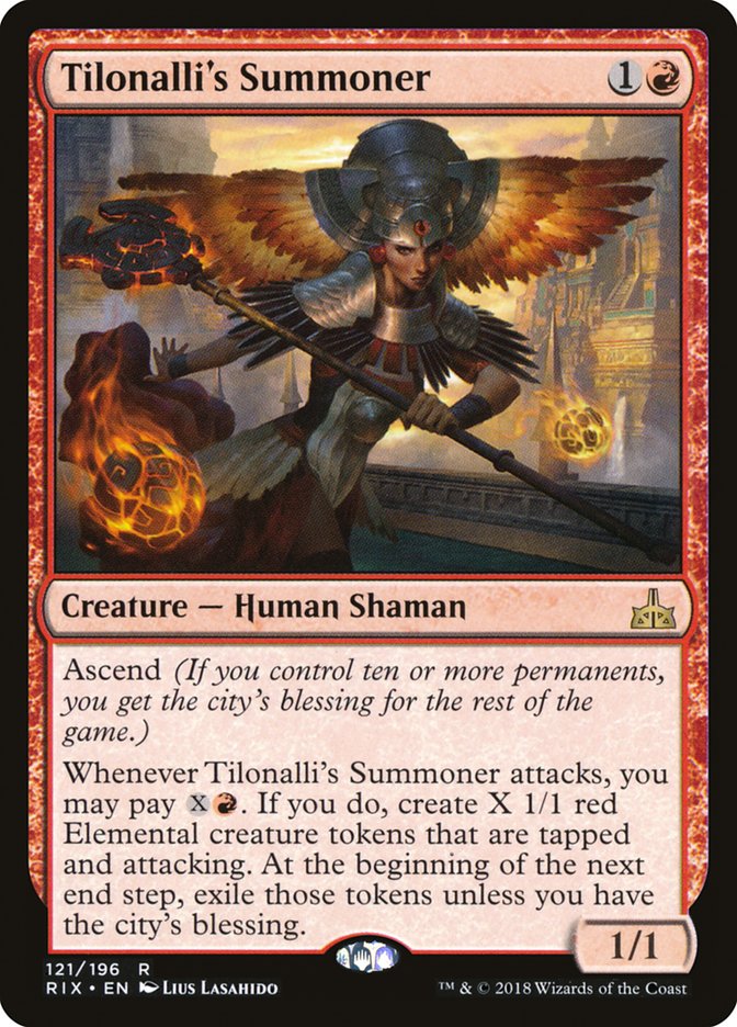 Tilonalli's Summoner [Rivals of Ixalan] | Webway Games
