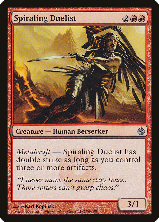 Spiraling Duelist [Mirrodin Besieged] | Webway Games