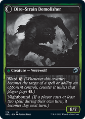 Burly Breaker // Dire-Strain Demolisher [Innistrad: Double Feature] | Webway Games