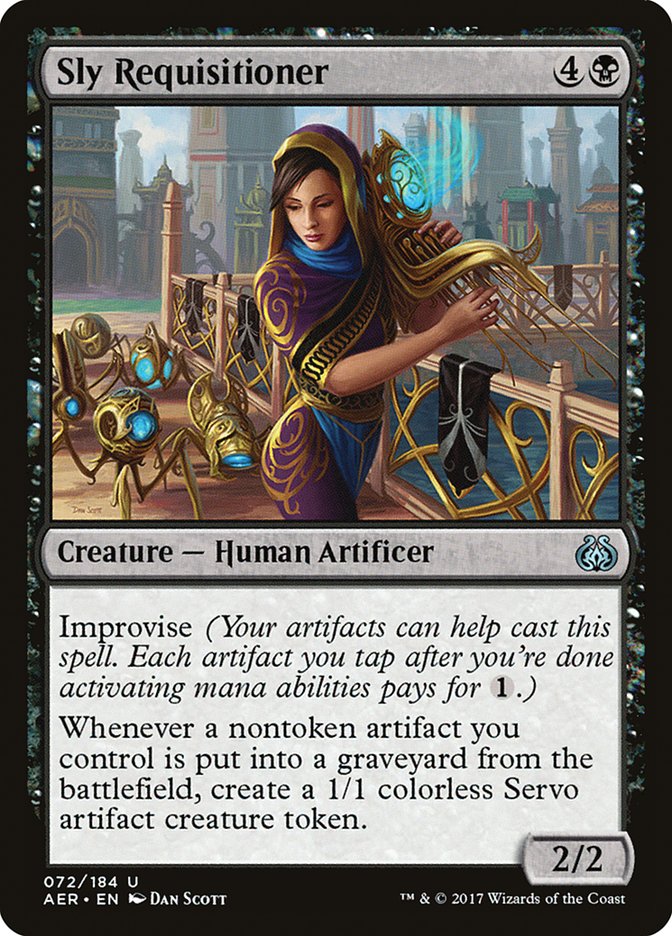 Sly Requisitioner [Aether Revolt] | Webway Games