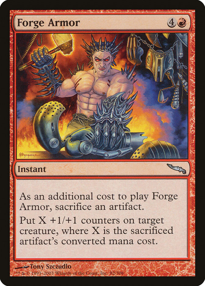 Forge Armor [Mirrodin] | Webway Games