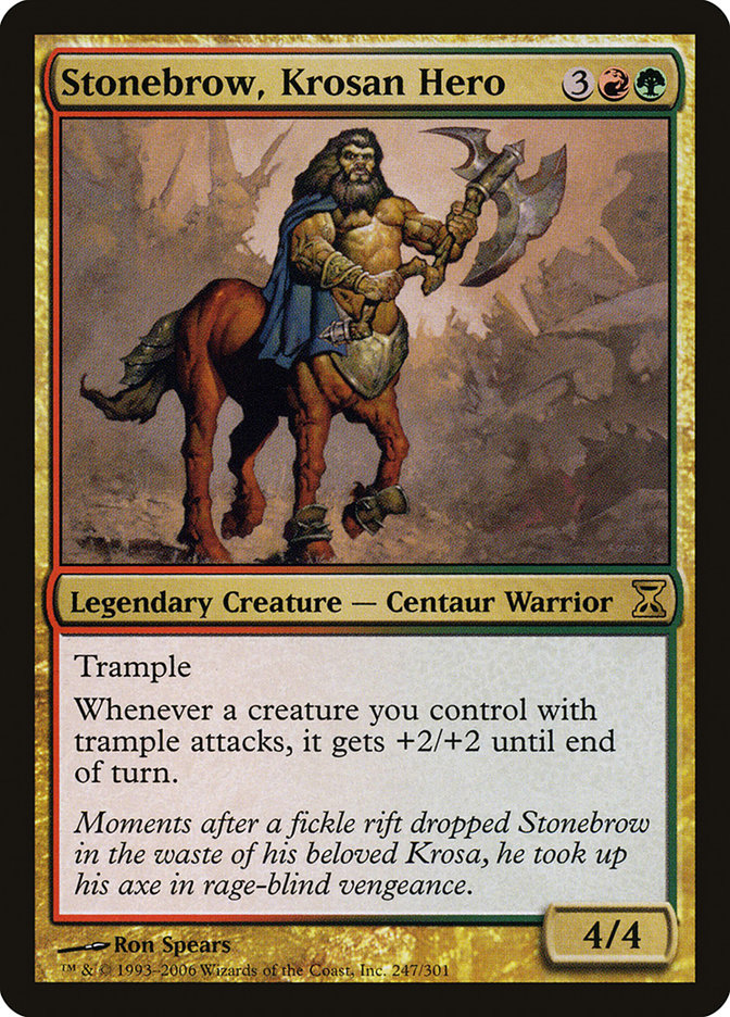 Stonebrow, Krosan Hero [Time Spiral] | Webway Games
