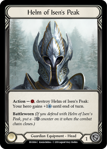 Helm of Isen's Peak [BVO004-C] 1st Edition Normal