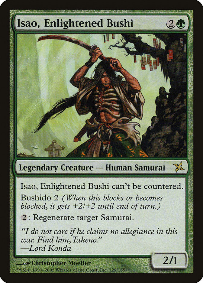 Isao, Enlightened Bushi [Betrayers of Kamigawa] | Webway Games