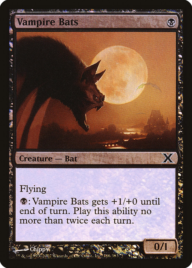 Vampire Bats (Premium Foil) [Tenth Edition] | Webway Games