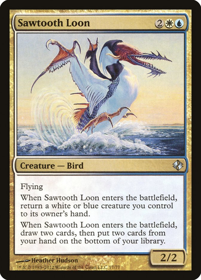 Sawtooth Loon [Duel Decks: Venser vs. Koth] | Webway Games