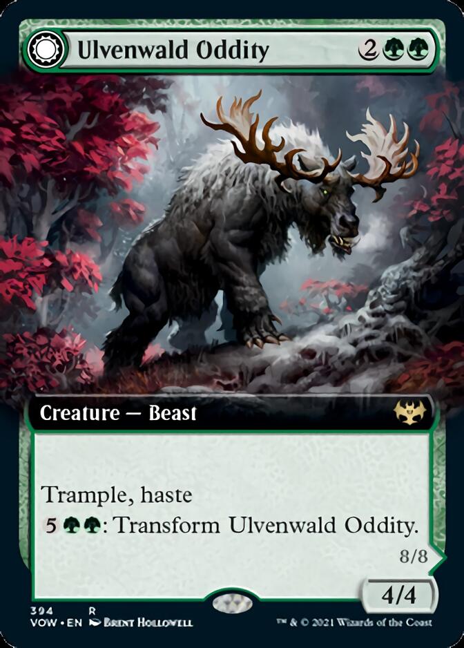 Ulvenwald Oddity // Ulvenwald Behemoth (Extended) [Innistrad: Crimson Vow] | Webway Games