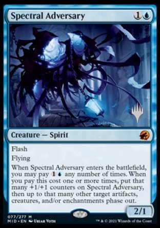 Spectral Adversary (Promo Pack) [Innistrad: Midnight Hunt Promos] | Webway Games