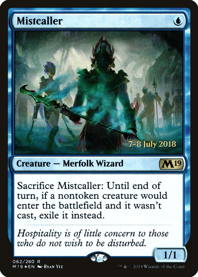 Mistcaller  [Core Set 2019 Prerelease Promos] | Webway Games